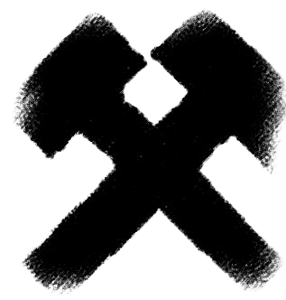 Schlaegel und Eisen-Logo Schlaegel und Eisen Revierkohle-Logo