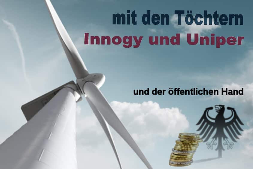 RWE und E-ON wollen mit erneuerbaren Energien Milliarden verdienen
