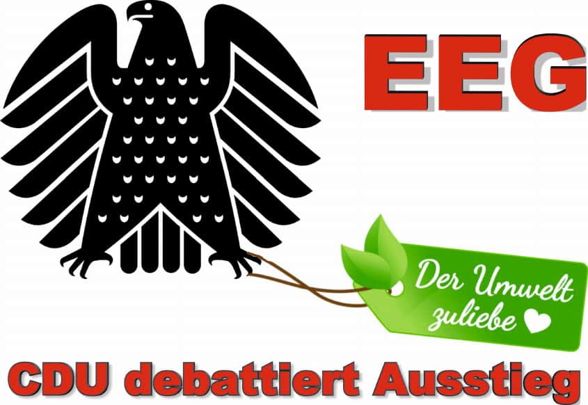 CDU will EEG-Förderung einstellen