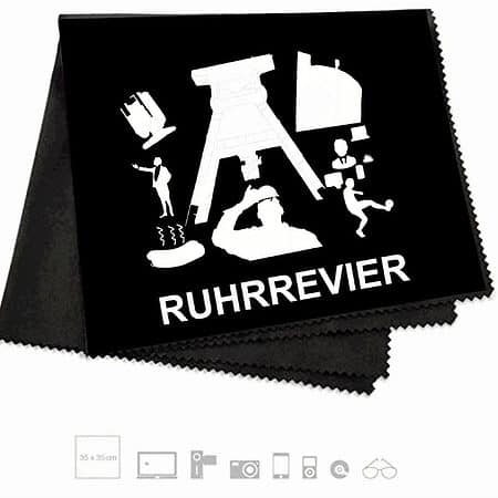 PC-und Brillentuch schwarz