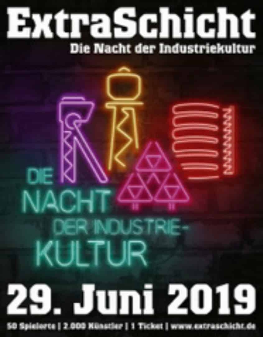 Extraschicht 2019: Industriekulturfest im Revier