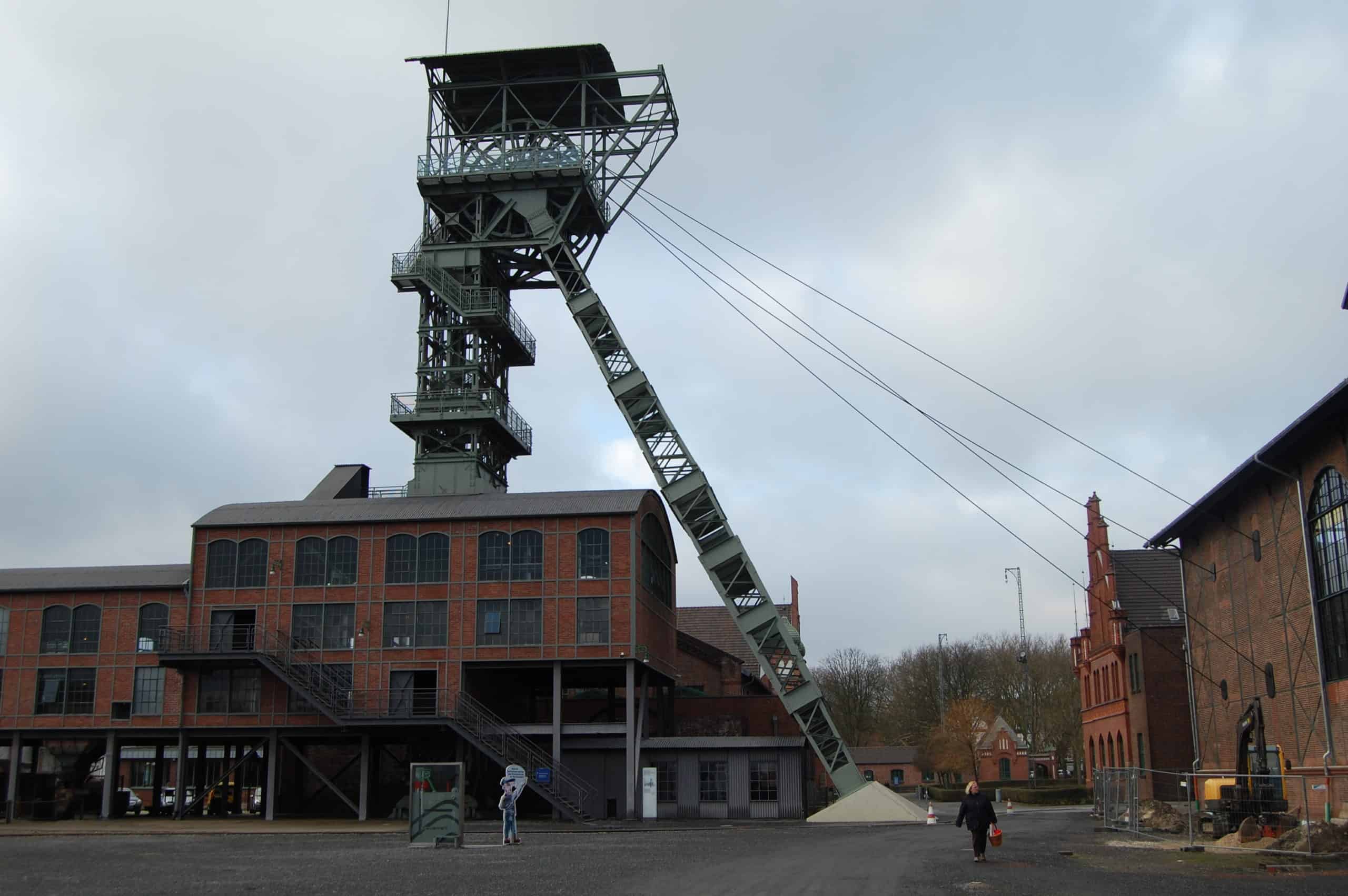 Förderturm über Schacht II der Zeche Zollern in Dortmund-Bövinghausen, Foto: Revierkohle