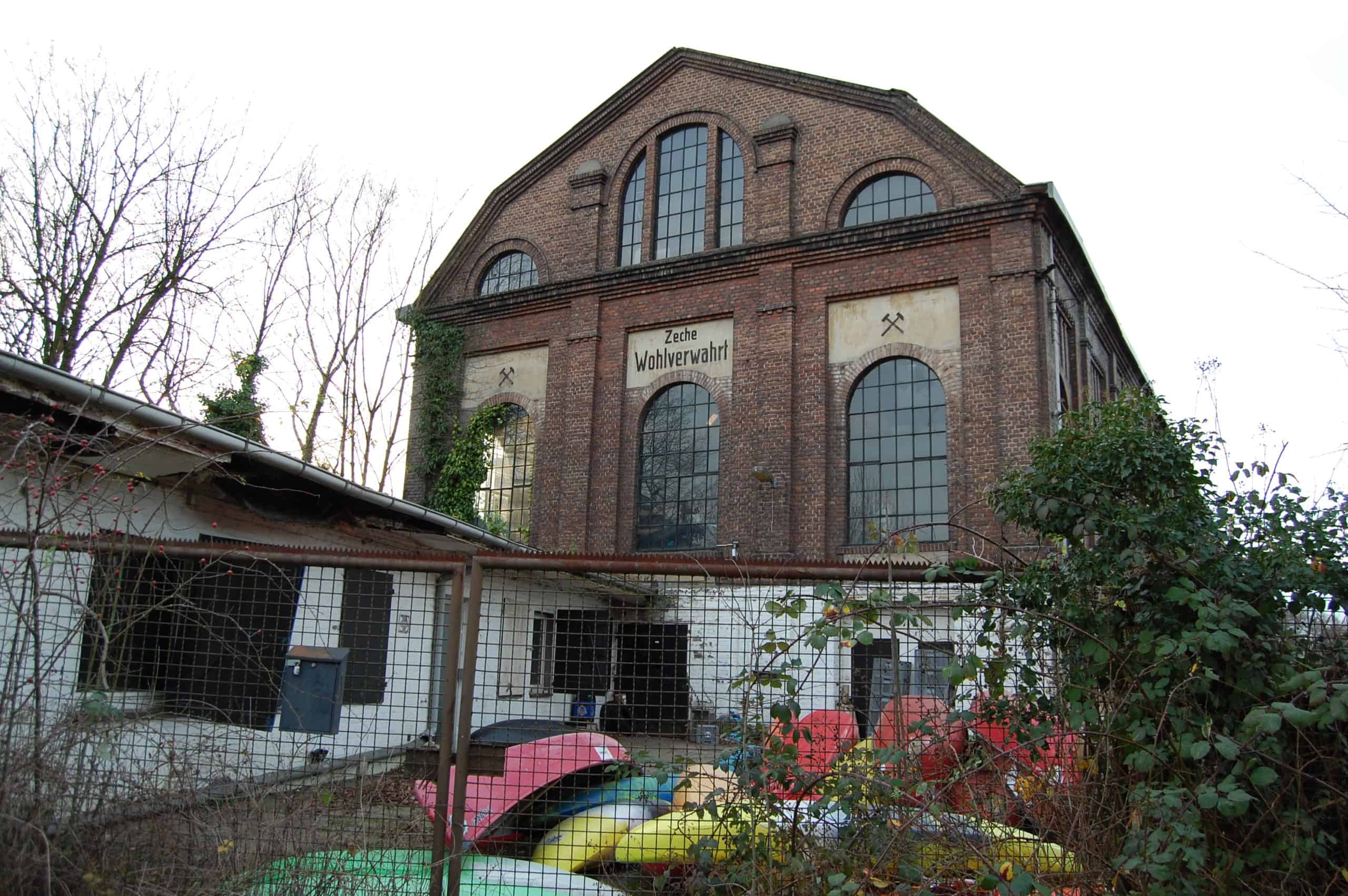 Maschinenhalle der Zeche Wohlverwahrt in Essen-Horst, Foto: Revierkohle