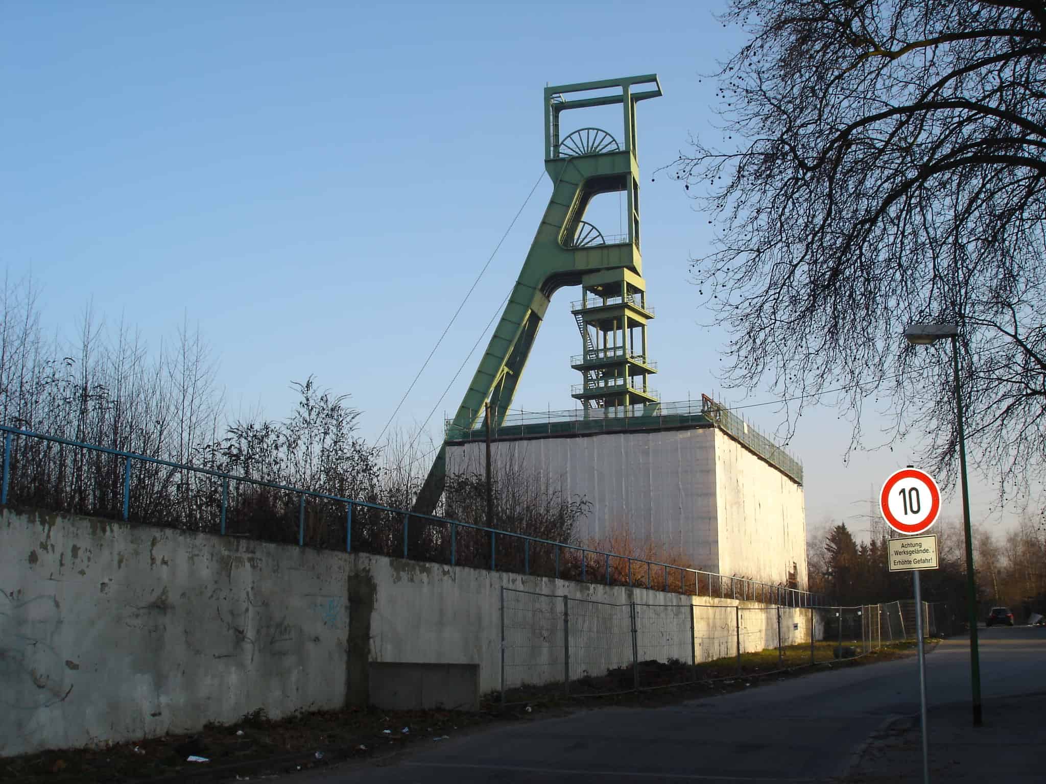 Zeche Sälzer-Amalie, Schacht Amalie in Essen,Foto:Revierkohe