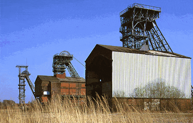 Zeche Radbod 1/2/3 in Bockum-Hövel, Foto: