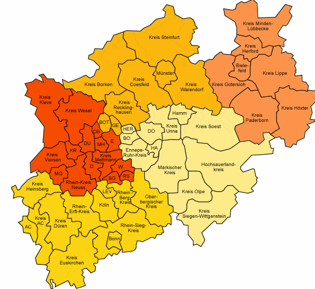NRW-Karte-Ausschnitt
