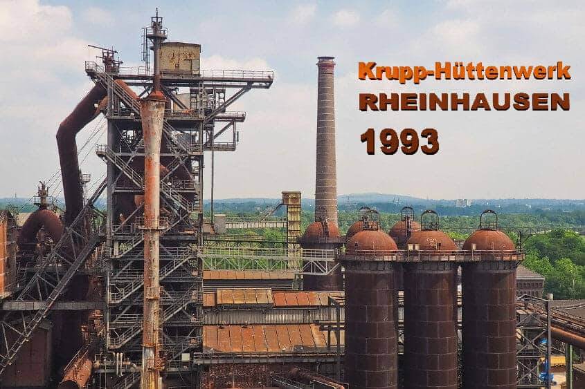 Krupp: neuer Bildband vom alten Krupp-Werk in Rheinhausen