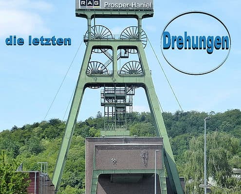 Seilscheiben auf Prosper-Haniel drehen sich bald nicht mehr