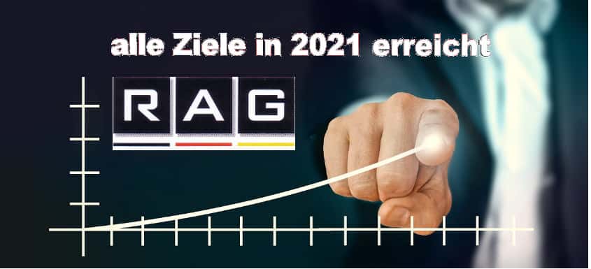 RAG: Unternehmensziele wurden in 2021 übertroffen