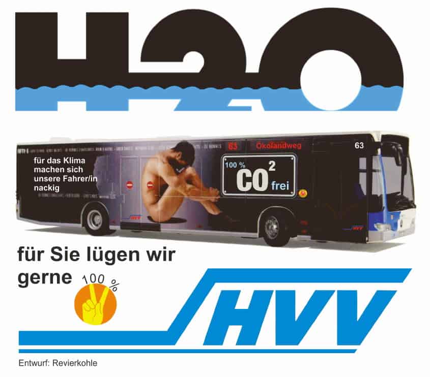 HVV-Busse: bis 2030 CO2-frei- wie das ?