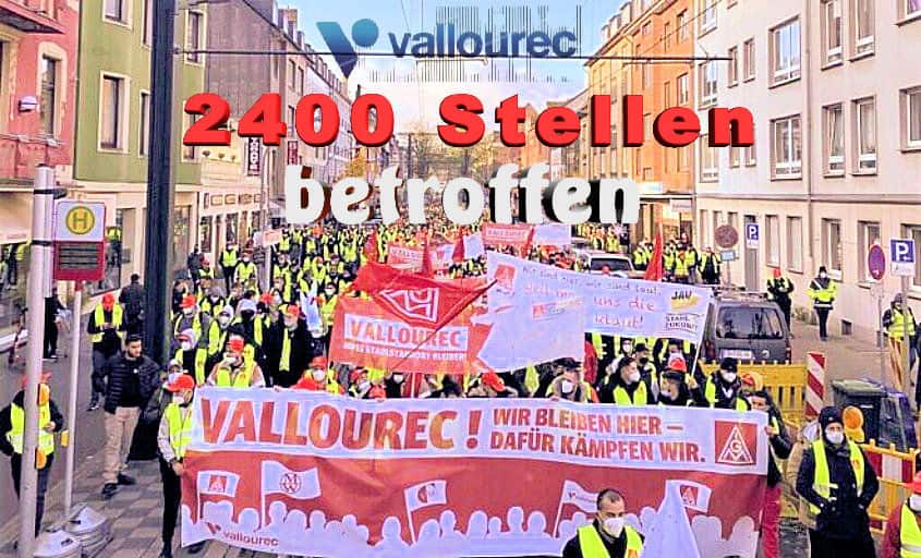 Vallourec schließt Werke in Mülheim und Düsseldorf