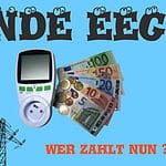 EEG-Ende: wer zahlt jetzt für den Öko-Strom ?
