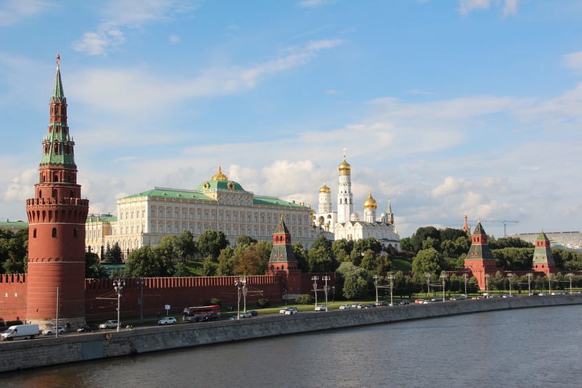 der Kreml in Moskau, Foto: Peggy und Marco Lachmann-Anke auf pixabay.com