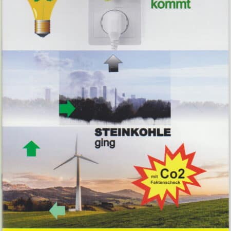 Ökostrom kommt - Steinkohle ging
