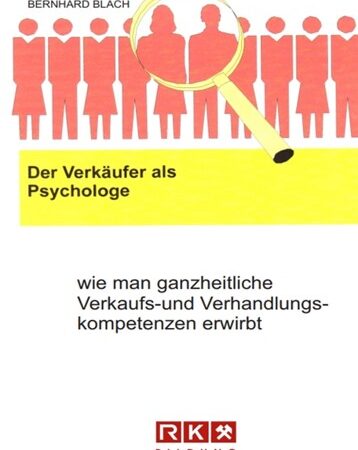 Der Verkäufer als Psychologe - e-Book