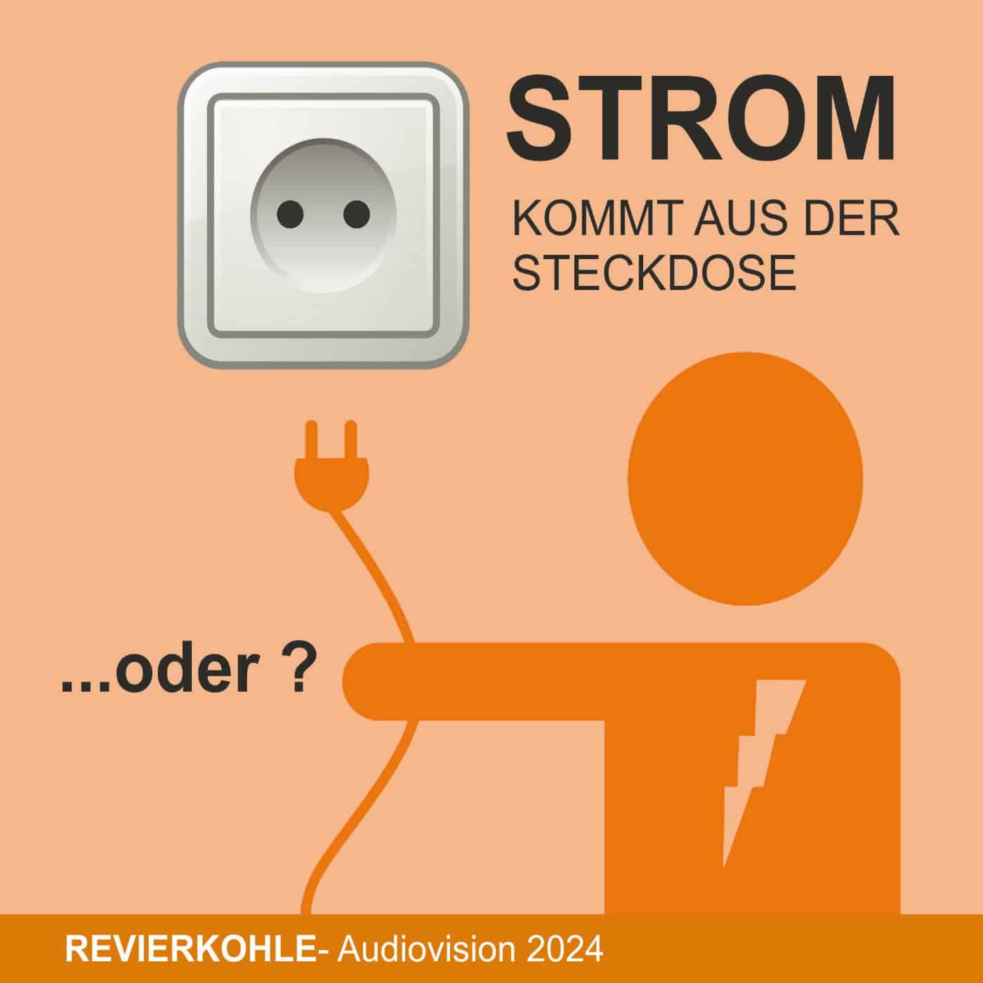 Strom kommt aus der Steckdose, oder ?